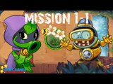 Plants vs. Zombies Heroes - Mission 1: Impfinity's Wild Ride 1-1 [4K 60FPS]