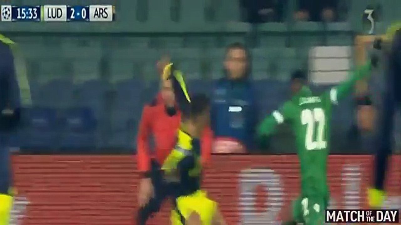 Arsenal vs Ludogorets 3-2 Extended Highlights Nov, 1_2016
