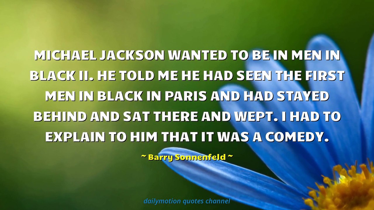 Barry Sonnenfeld Quotes