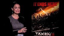 TAKEN 3- Interview with Maggie Grace and Famke Janssen