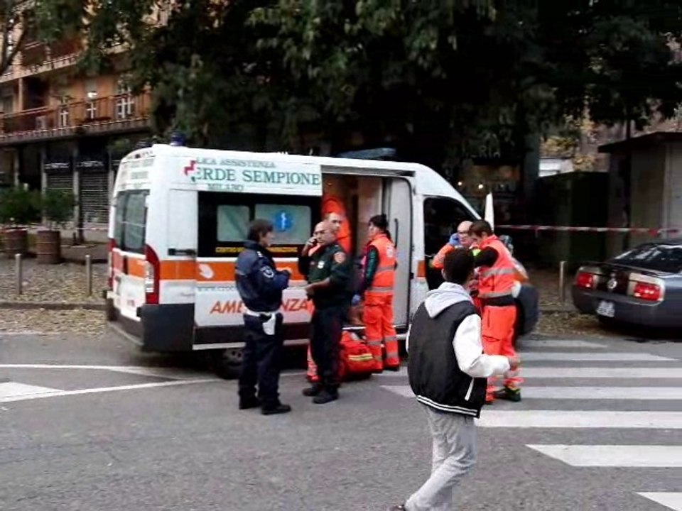 INCIDENTE STRADALE IN VIA PRINCIPE EUGENIO A MILANO (1 NOVEMBRE 2016)
