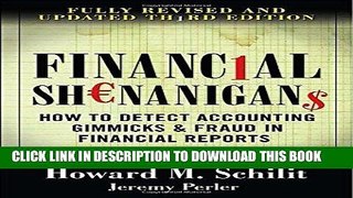 [BOOK] PDF Financial Shenanigans: How to Detect Accounting Gimmicks   Fraud in Financial Reports,