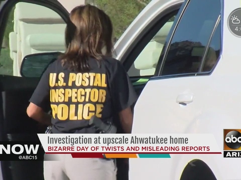 Bizzare day of twists in turns of what’s going on in Ahwatukee home