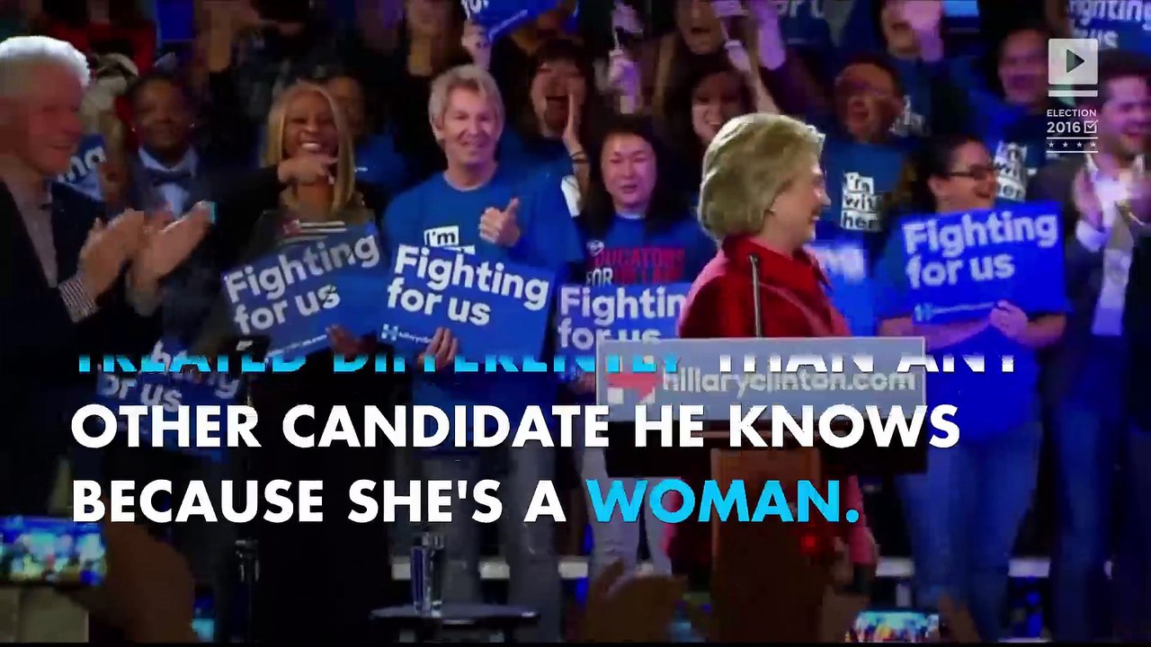 Obama: Hillary Clinton is 'treated differently' because she's a woman