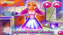 Rapunzel Great Cleaning - kitchen clean up games - Best Baby Games For Girls