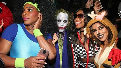 Lewis Hamilton and Serena Williams Party Together At Halloween Bash