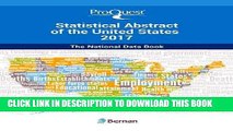 [New] Ebook ProQuest Statistical Abstract of the United States 2017: The National Data Book Free