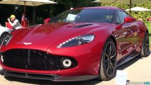Aston Martin Vanquish Zagato Concept LOUD Sound - Hard Revs & Driving!