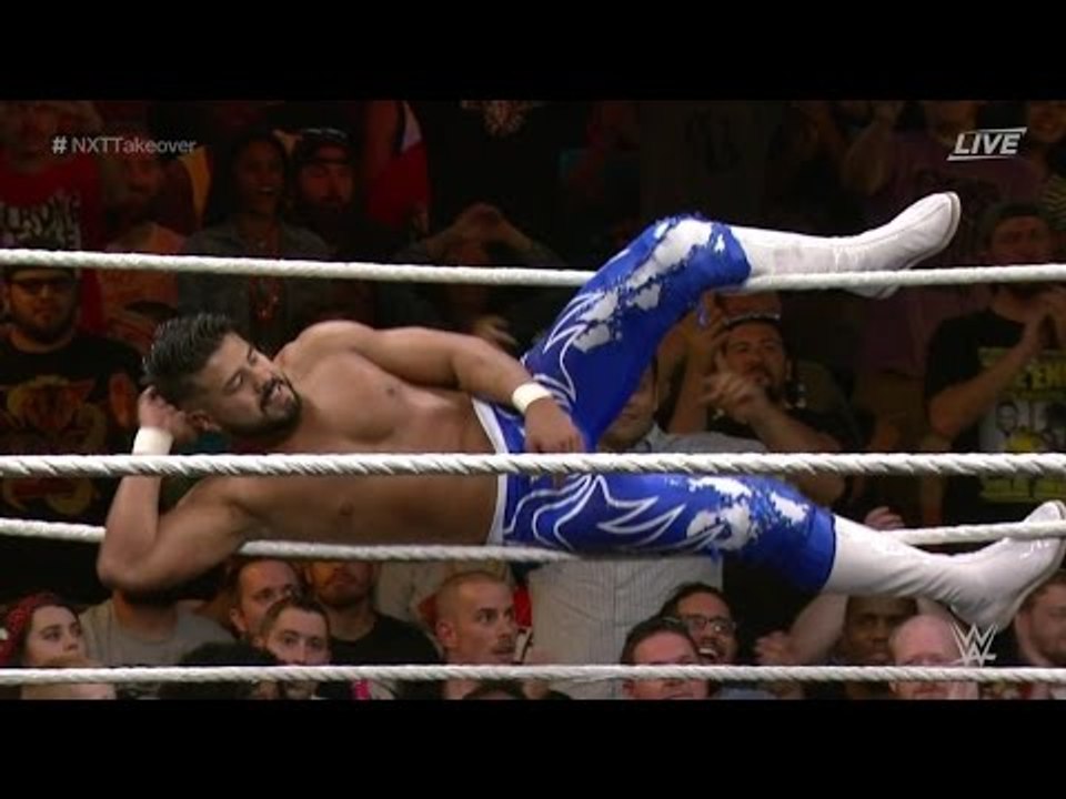 JOB'd Out - NXT Takeover: The End - Tye Dillinger vs Andrade "Cien" Almas (La Sombra) RECAP