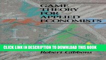 [FREE] EBOOK Game Theory for Applied Economists ONLINE COLLECTION