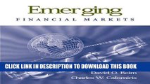 [FREE] EBOOK Emerging Financial Markets BEST COLLECTION