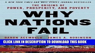 [READ] EBOOK Why Nations Fail: The Origins of Power, Prosperity, and Poverty BEST COLLECTION