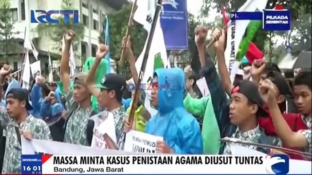 Ribuan Orang Demo Tuntut Ahok Diadili