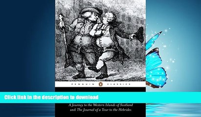 READ BOOK  The Journey to the Western Islands Scotland and The Journal of a Tour to the Hebrides
