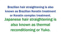 Brazilian Hair Straightening  Vs Japanese    Difference Between  Brazilian Hair Straightening And Ja