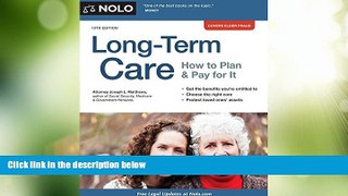 Must Have PDF  Long-Term Care: How to Plan   Pay for It  Best Seller Books Best Seller