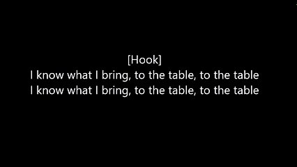 Kehlani - Table feat. Little Simz (LYRICS)