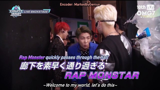 [ENG SUB] 161030 Mnet JPN Emca Backstage - GOT7 Cut