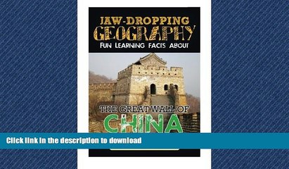 FAVORITE BOOK  Jaw-Dropping Geography: Fun Learning Facts About Great Wall of China: Illustrated