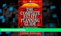 Big Deals  The Complete Estate Planning Guide: Revised Edition  Best Seller Books Best Seller