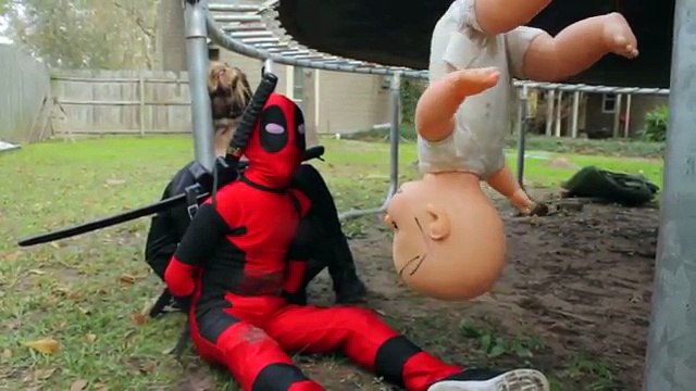 Little Heroes Joker vs Joker vs Batman vs Deadpool Superheros in Real Life Battle | SuperHero Kids