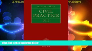 Big Deals  Blackstone s Civil Practice 2012 (Blackstones Civil Practice 2012 CIPRAC)  Full Read