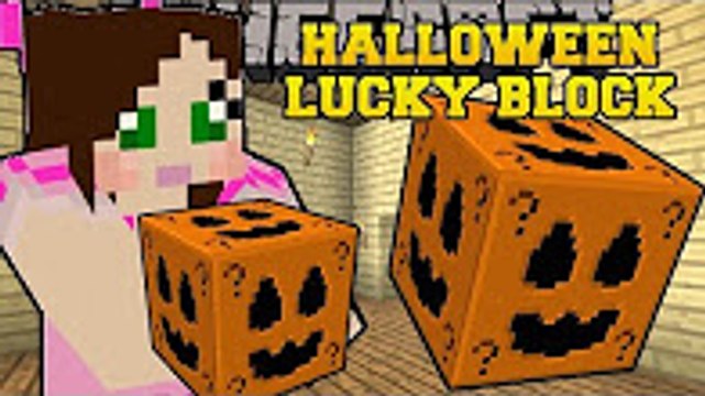 PopularMMOs Minecraft - HALLOWEEN LUCKY BLOCK (HUGE STRUCTURES, SLENDERMAN, & MORE!) Mod Show