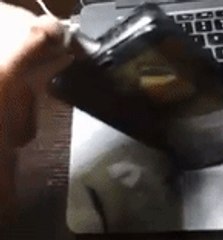 Samsung Galaxy Note 7 Explodes, Chars MacBook