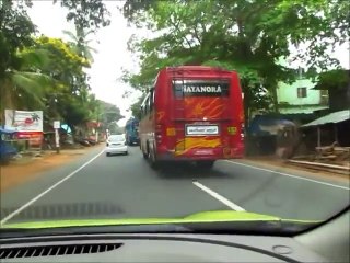 Kerala bus driving awesome race video