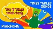 The 7 Times Table Song | Count by 7s | Times Tables Songs | PINKFONG Songs for Children