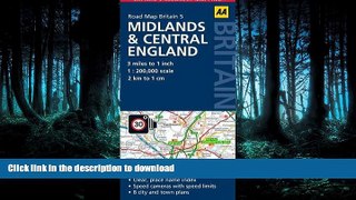 GET PDF  GB05: Midlands   Central England 1:200K (Road Map Britain)  PDF ONLINE