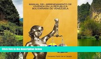 Must Have PDF  MANUAL DEL ARRENDAMIENTO DE VIVIENDA EN LA REPUBLICA BOLIVARIANA DE VENEZUELA