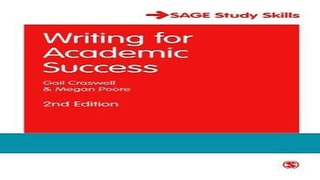 [FREE] EBOOK Writing for Academic Success (SAGE Study Skills Series) BEST COLLECTION