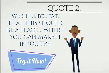 INSPIRING QUOTE'S (BARRACK OBAMA)#### MUST WATCH####