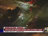 PD: Multiple injuries reported in Phoenix car crash