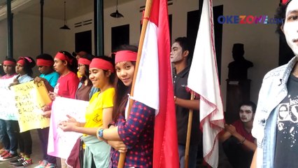 Peringati Sumpah Pemuda, Mahasiswa Gelar Aksi Teatrikal