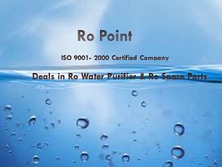 Ro Spare Parts