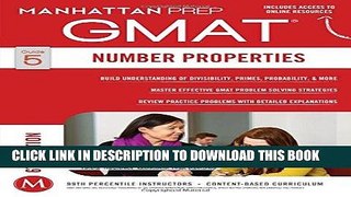 [FREE] EBOOK GMAT Number Properties (Manhattan Prep GMAT Strategy Guides) BEST COLLECTION
