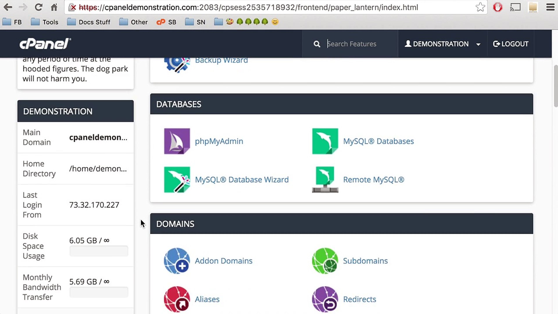 cPanel Tutorials  Bandwidth