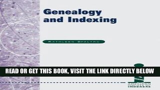 [FREE] EBOOK Genealogy and Indexing BEST COLLECTION
