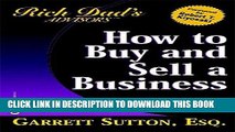 [FREE] EBOOK How to Buy and Sell a Business: How You Can Win in the Business Quadrant (Rich Dad s