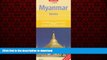 FAVORIT BOOK Myanmar Map (Nelles Maps) 1:1.5M 2011**** (English, French, Italian and German