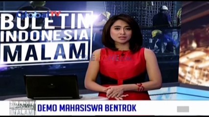 Mahasiswa dan Polisi Terlibat Bentrok di Makassar Sulawesi Selatan