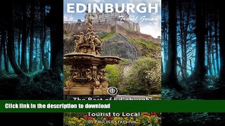 FAVORITE BOOK  Edinburgh Travel Guide (Unanchor) - The Best of Edinburgh: A 3-Day Journey from