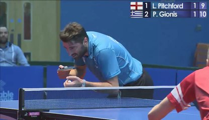 2016  ECQ: ENG vs GRE (game 4) L. Pitchford vs P. Gionis [Full Match|HD]