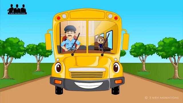 Wheels On The Bus Go Round And Round Nursery Rhymes Collection for Childrens Babies and Toddlers