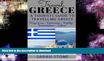 FAVORITE BOOK  Travel Greece: A Tourist s Guide on Travelling to Greece; Find the Best Places to