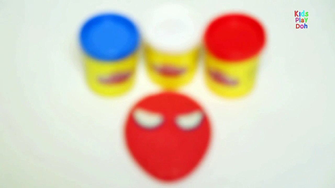 Play Doh Spider Man | Spider Man | How To Make Spider Man | Spider Man Toys