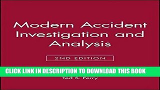 [PDF] Modern Accident Investigation and Analysis [Online Books]