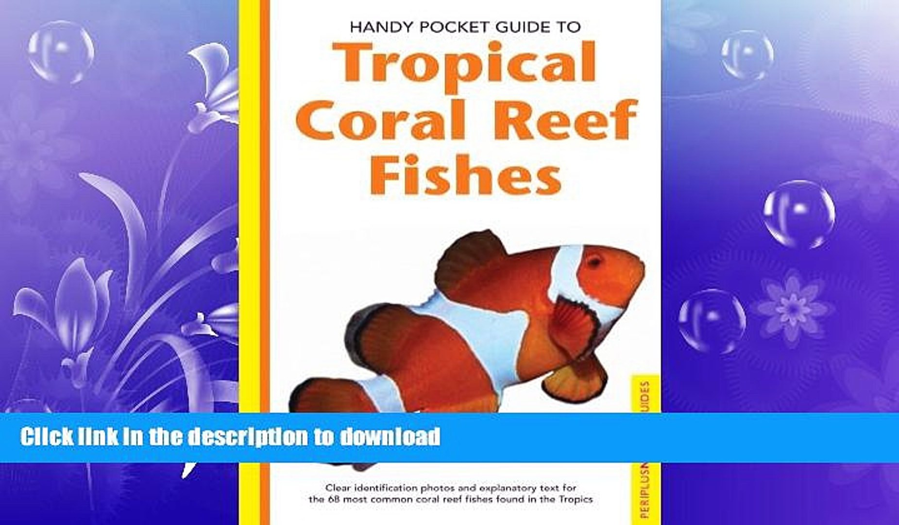 FAVORIT BOOK Handy Pocket Guide to Tropical Coral Reef Fishes (Handy Pocket Guides) PREMIUM BOOK